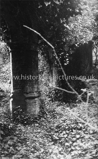 Nave looking West, Old Church, East Hanningfield, Essex. 8/7/1930